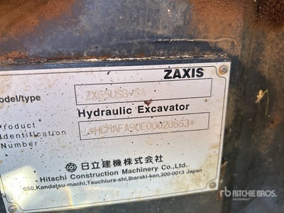 2016 Hitachi ZXUCB65-5 Tracked Excavator