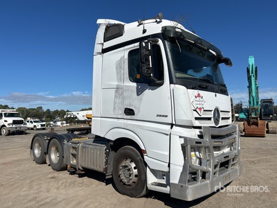 2019 Mercedes-Benz Actros 2658 6x4 T/A Slaapcabine Trekker