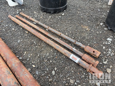 Quantity of (3) 50mm Hex Drive Auger Extension 2000 mm オーガービット