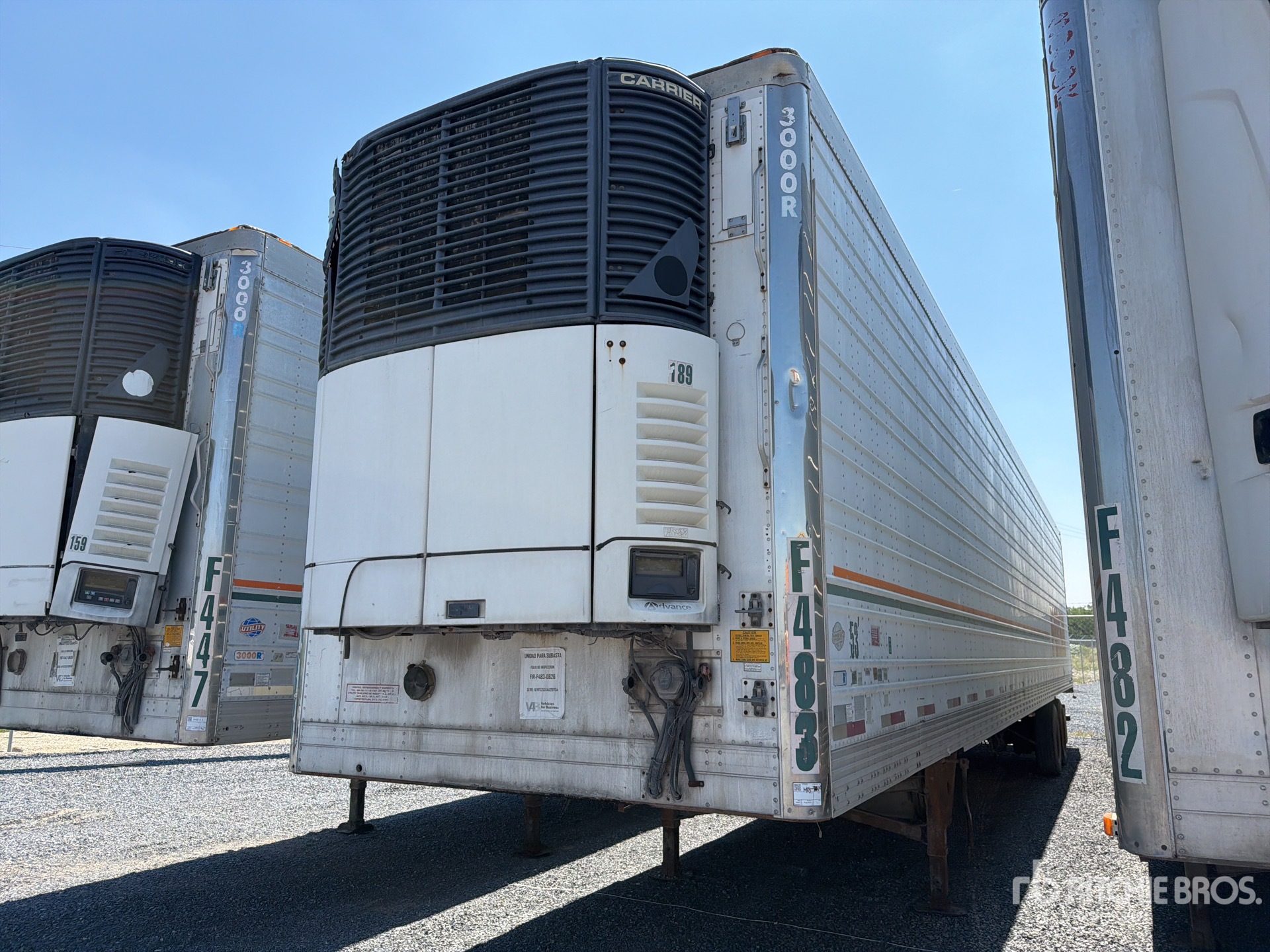 2004 Utility ULTIMA XTC 53 ft x 102 in T/A Caja Refrigerada / Refrigerated Trailer