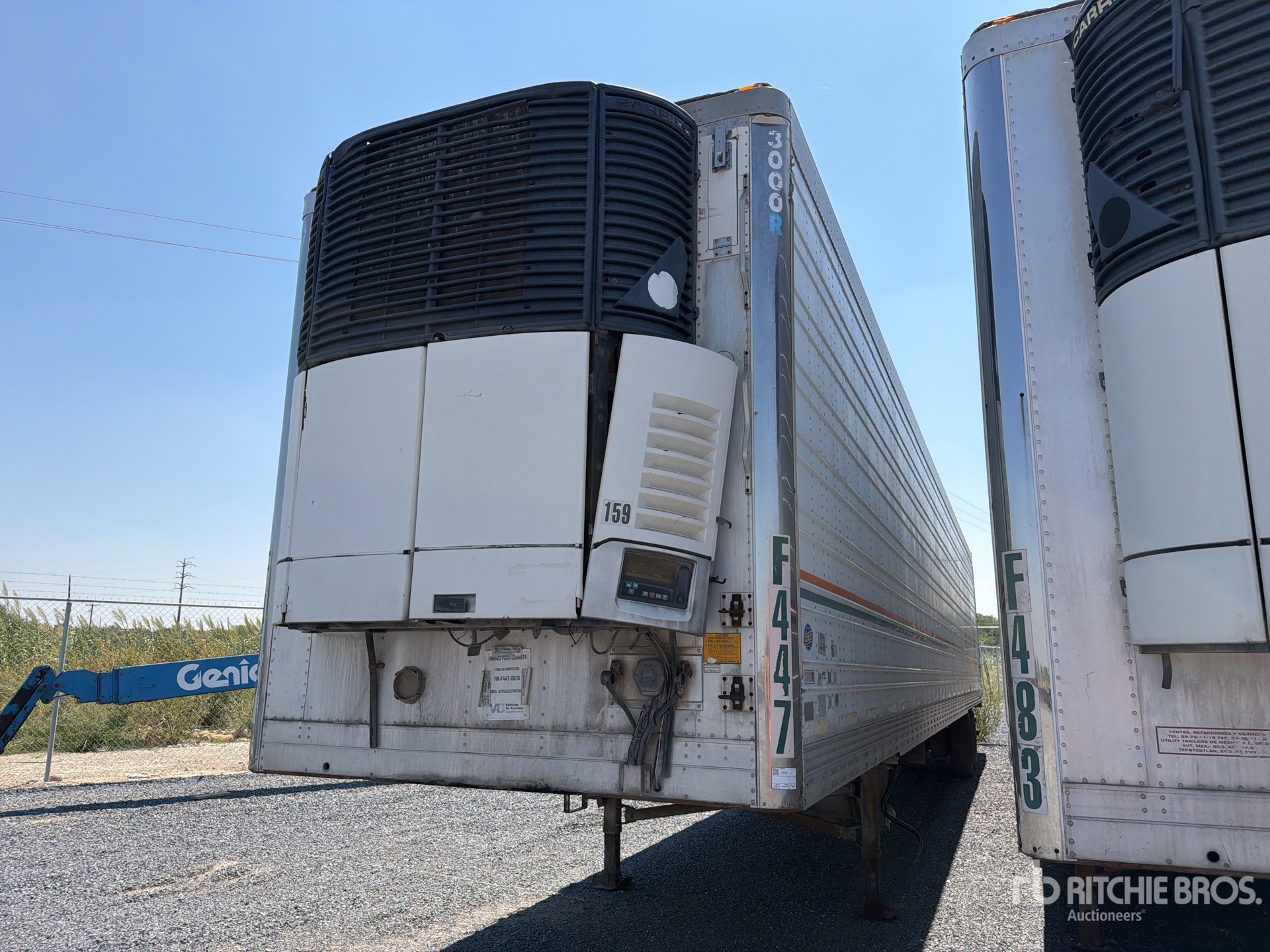 2002 Utility ADVANCED 53 ft x 102 in T/A Caja Refrigerada / Refrigerated Trailer
