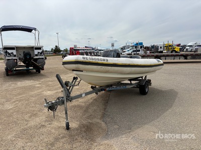 1996 Zodiac rib 14 ft Bote a propulsión