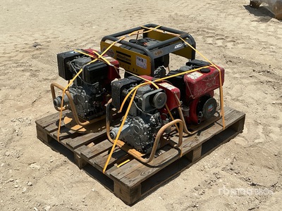 Quantity of (4) Atlas Copco & Robin Concrete Vibrator