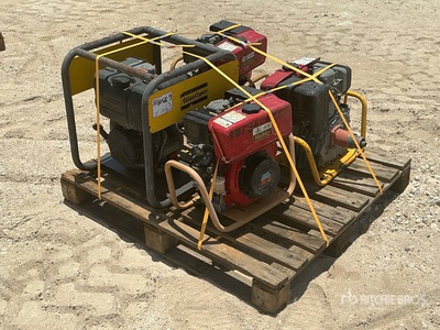 Quantity of (4) Atlas Copco & Robin Concrete Vibrator