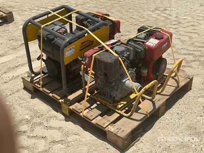 Quantity of (4) Atlas Copco & Robin Concrete Vibrator
