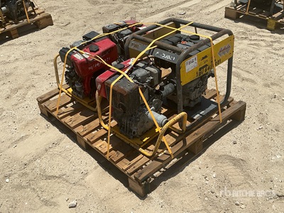 Quantity of (4) Atlas Copco & Robin Concrete Vibrator