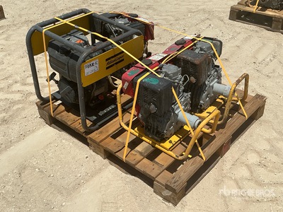 Quantity of (4) Atlas Copco & Robin Concrete Vibrator