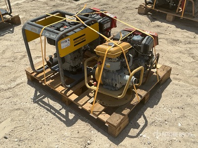 Quantity of (4) Atlas Copco & Robin Concrete Vibrator