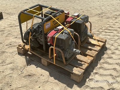 Quantity of (4) Atlas Copco & Robin Concrete Vibrator