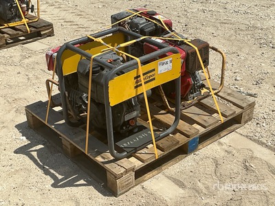 Quantity of (4) Atlas Copco & Robin Concrete Vibrator