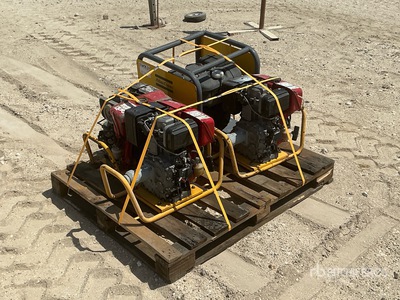 Quantity of (4) Atlas Copco & Robin Concrete Vibrator