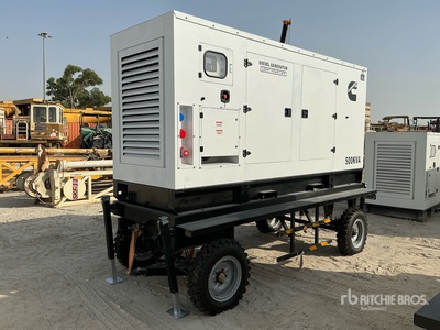 2026 Giga Power LT-W400GF 500 kVA Mobile Generator Set (Unused)