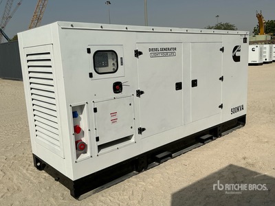2026 Giga Power LT-W400GF 500 kVA Skid-Mounted Generator Set (Unused)