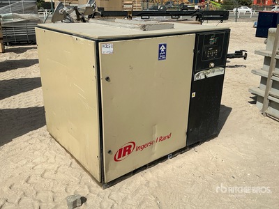 2008 Ingersoll Rand UPS-37-10 Skid-Mounted Electric Air Compressor