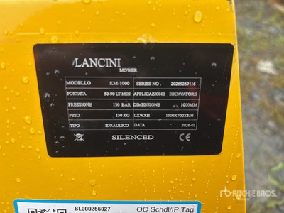 2026 Lancini KM-1000 Dérouleuse (Unused)