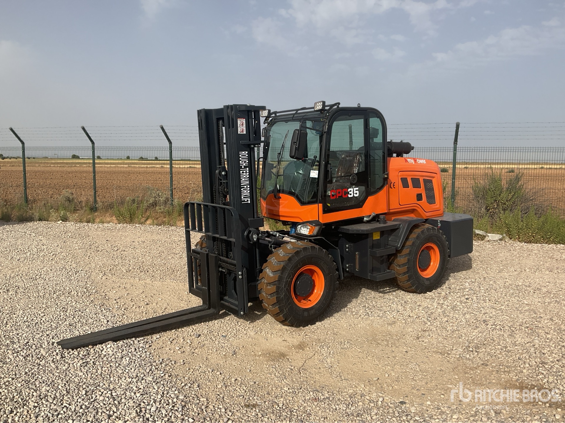 2026 AMY POWER CPC35 4x4 Four Wheel Drive Cross Country Rough Terrain Forklift (Unused)