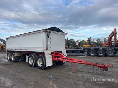 2002 Hercules 7.2 m Quad Dog Remolque banera