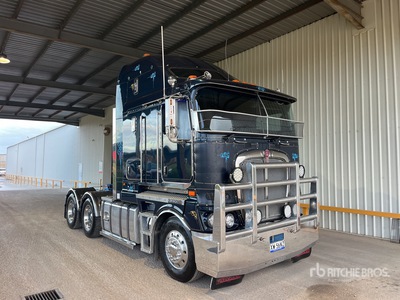 2015 Kenworth K200 Big Cab Aerodyne 6x4 Big Cab T/A Sleeper Truck Tractor