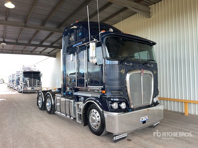 2017 Kenworth K200 Big Cab Aerodyne 6x4 Big Cab T/A Sleeper Truck Tractor