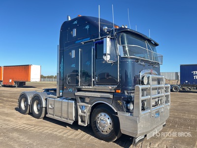 2015 Kenworth K200 Big Cab Aerodyne 6x4 T/A Sleeper Truck Tractor
