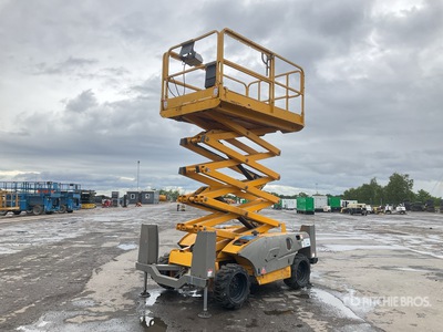 2015 Haulotte Compact 12DX 4x4 Diesel Scissor Lift
