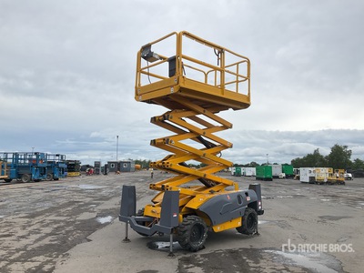 2014 Haulotte Compact 12DX 4x4 Diesel Scissor Lift