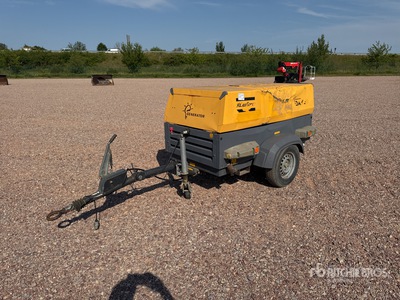 2011 Atlas Copco Qax 30 400V-3 Mobile Groupe Electrogene Generator Set (Inoperable)