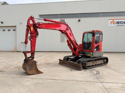 2013 Bobcat E80EA Mini Pelle Rupsgraafmachine