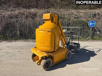 2005 Manitou 105 VJR2 Nacelle A Mat Droit Vertical Mast Lift (Inoperable)
