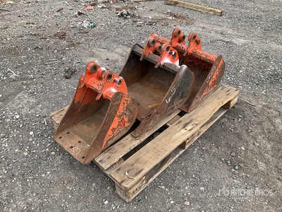 Quantity of (3) Rhinox Digging Excavator Bucket