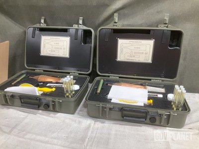(2) Dresser Argus SC6680-90-CL-N01 Petroleum Sampling & Gaging Kits