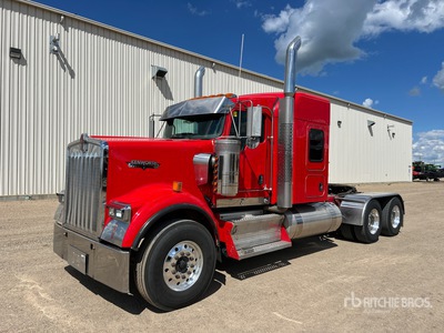 2021 Kenworth W900 6x4 T/A Sleeper Truck Tractor
