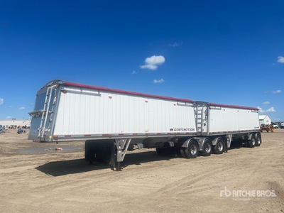 2020 Lode King 28 ft Tri/A Super B-Train Lead Grain Trailer