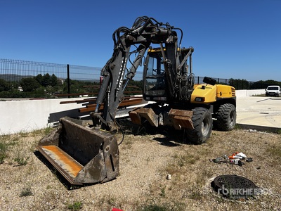 2014 Mecalac 12MSX Pelle Sur Pneus Wiel graafmachine