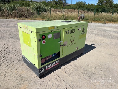 2016 Pramac GSW10 9 kVA Groupe Electrogene Generador