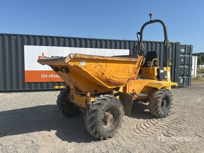 2014 Thwaites MACH474 3.5 t 4x4 Swivel Motobasculeur A Benne Rotative Dumper
