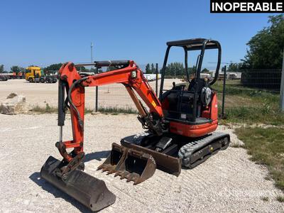2019 Kubota U20-3EU Mini-Pelle Minikoparka