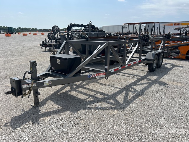 2022 White's Welding T/A (4) Reel Trailer (Unused)