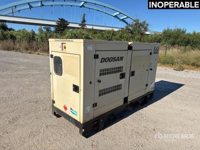 2017 Doosan G60 SIIIA 60 kVA Groupe Electrogene Generator (Inoperable)
