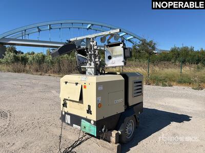 2017 Doosan R1130F V9 8.8 kVA Mat D'Eclairage Light Tower (Inoperable)