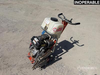 2021 Husqvarna FS309 Scie A Sol Concrete Saw (Inoperable)