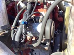 Engine with A/C Compressor