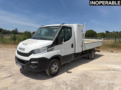 2018 Iveco 35-140 4x2 Camion Benne Kipper-Lkw (Inoperable)