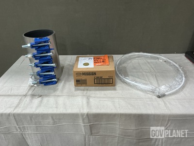(3) Pipe Adapters, (360) End Caps & Assorted Items