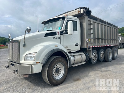 2017 Kenworth T880 T880 6x4 Autocarro ribaltabile 4 assi