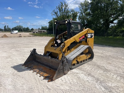 2014 Cat 279D Two-Speed Chargeuse Compacte Sur Chenilles Mini pala