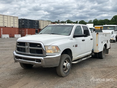2012 Dodge 3500 4x4 Crew Cab ユーティリティトラック