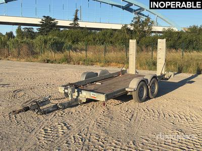2013 Ecim 2AFP350TA 2750 kg 3.55 m T/A Remorque 2 Essieux مقطورة معدات (Inoperable)