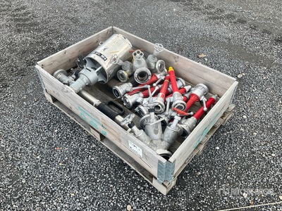 Pallet of Fire Nozzles, Distributors & Foam Pipe