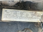Engine with Emission Label